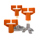 JAWS RailFin Concrete Screed Chair for 1/4" Flat Rolled Steel Rail