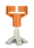 Adjustable JAWS RailFin Concrete Screed Chair without Base Plate 4.5 for use with 1/4" Flat Rolled Steel Screed Rails